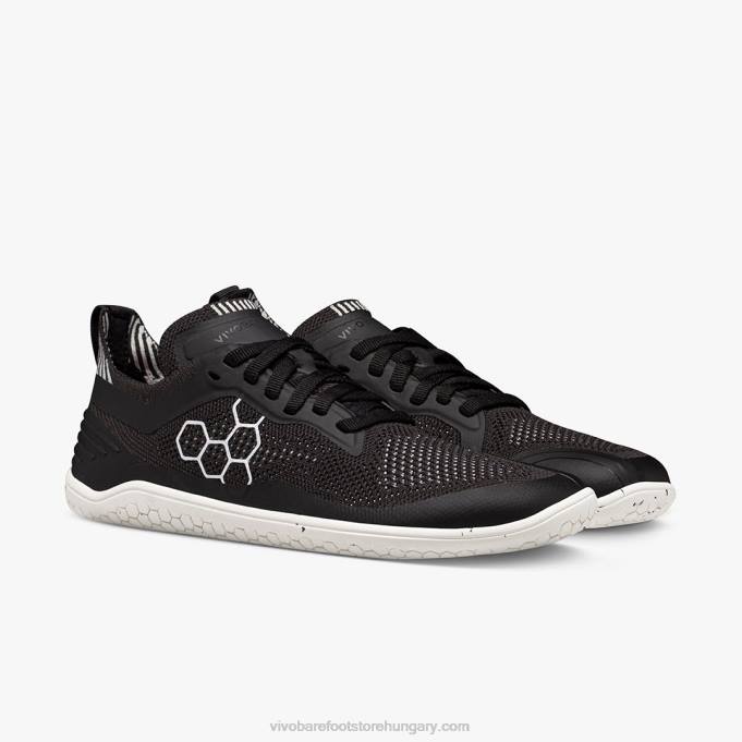 geo racer kötött férfiak Vivobarefoot R4VH71 obszidián