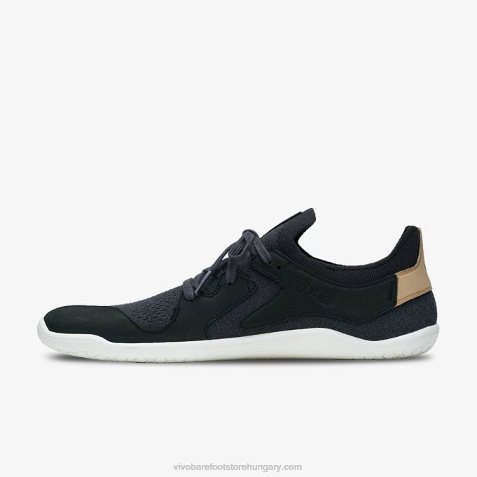 primus ászana férfiak Vivobarefoot R4VH38 obszidián