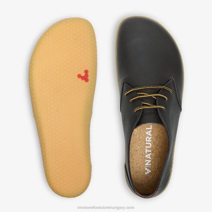 ra iii férfiak Vivobarefoot R4VH54 barna bőr