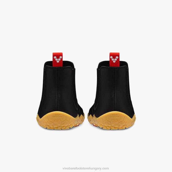 fulham ii gyerekek Vivobarefoot R4VH188 obszidián