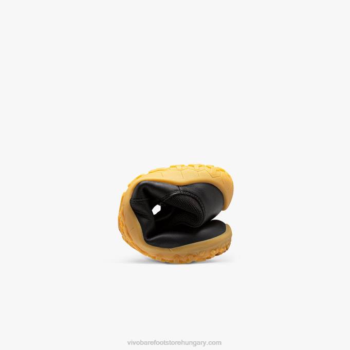 fulham ii juniorok Vivobarefoot R4VH189 obszidián