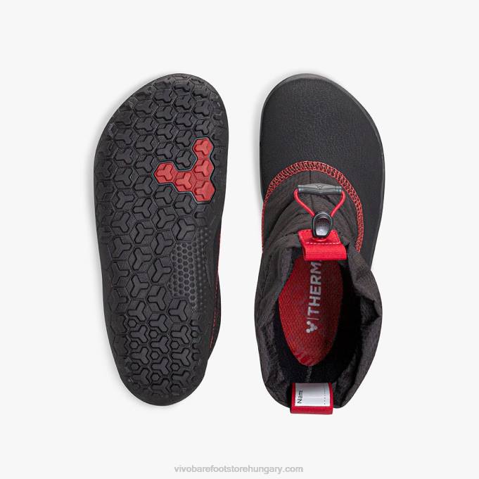 lumi gyerekek Vivobarefoot R4VH210 obszidián