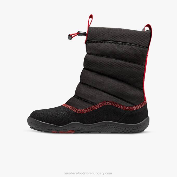 lumi gyerekek Vivobarefoot R4VH210 obszidián