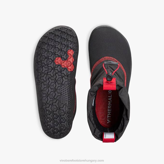 lumi juniors Vivobarefoot R4VH212 obszidián