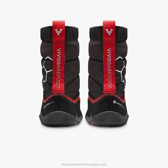 lumi juniors Vivobarefoot R4VH212 obszidián