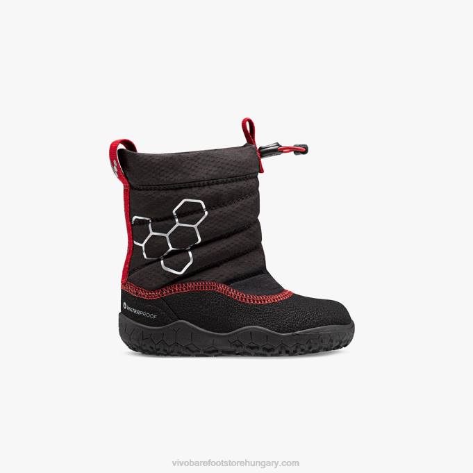 lumi kisgyermekek Vivobarefoot R4VH208 obszidián