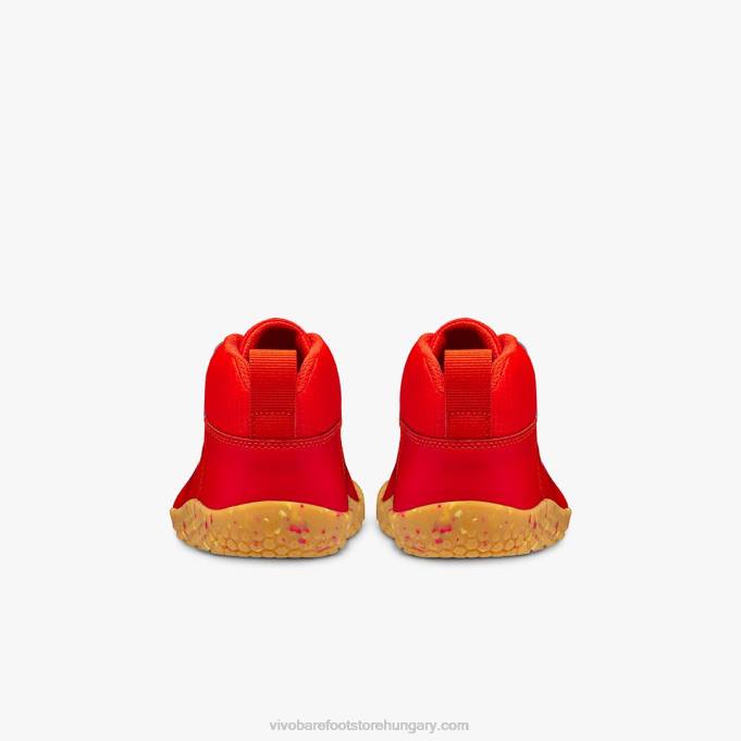 primus bootie ii minden időjárási juniorok Vivobarefoot R4VH187 tüzes korall