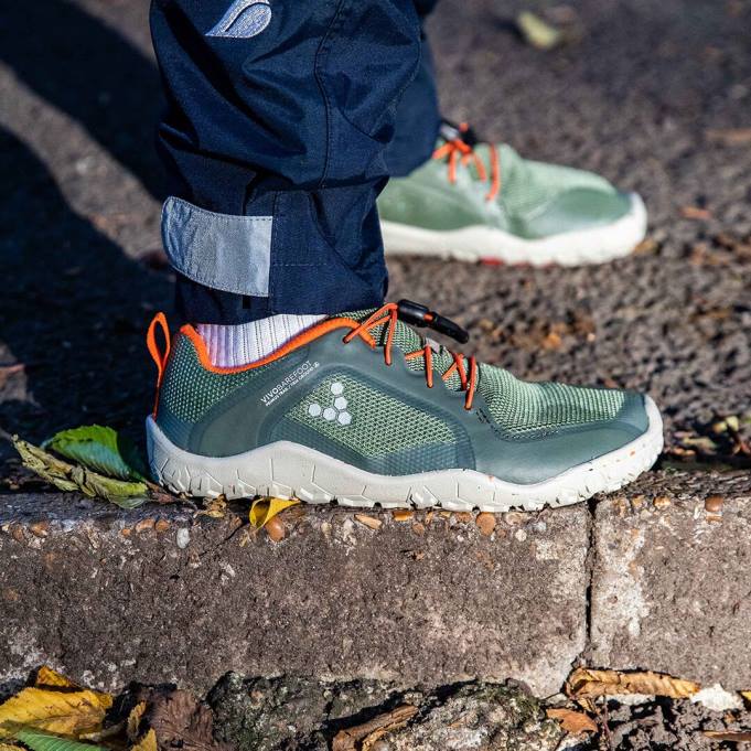 primus trail ii fg kids Vivobarefoot R4VH173 botanikai zöld