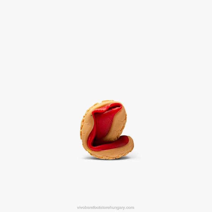 primus trail ii fg kids Vivobarefoot R4VH174 tüzes korall