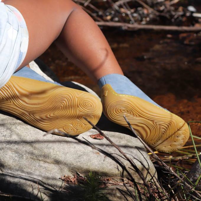 gobi addis juniorok Vivobarefoot R4VH193 indigó