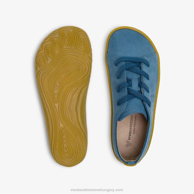 addisz gyerekek Vivobarefoot R4VH219 indigó