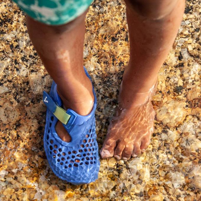 ultra virágos gyerekek Vivobarefoot R4VH198 amparo kék