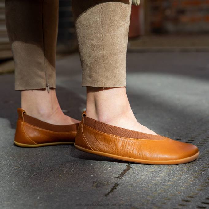 opanka balerina nők Vivobarefoot R4VH94 Cser