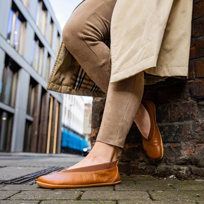 opanka balerina nők Vivobarefoot R4VH94 Cser