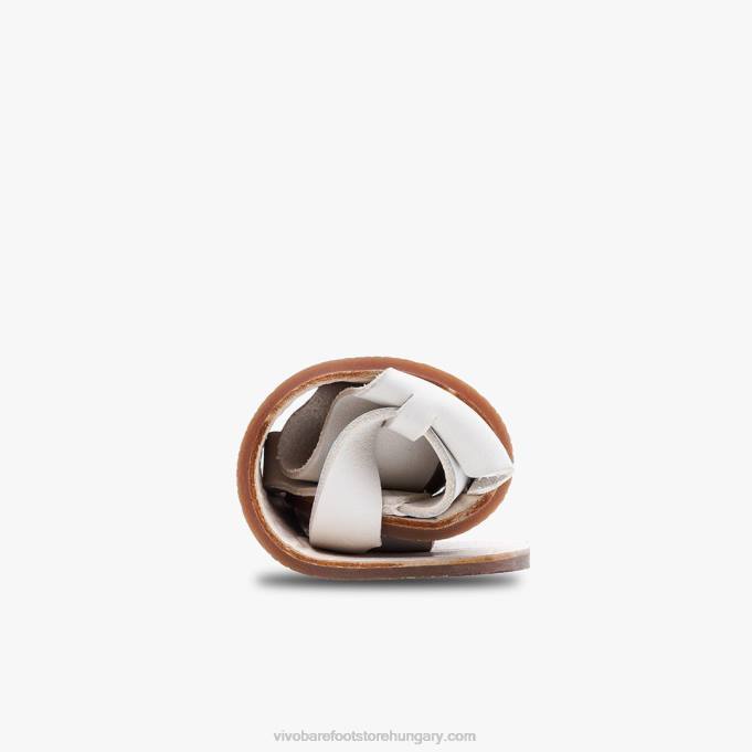 opanka szandál nők Vivobarefoot R4VH150 törtfehér